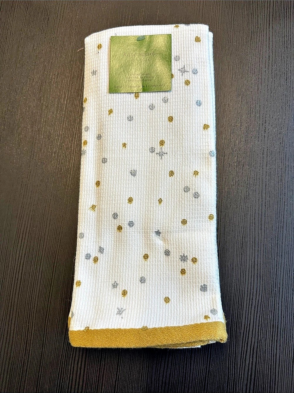 White & Gold Wrap Like New